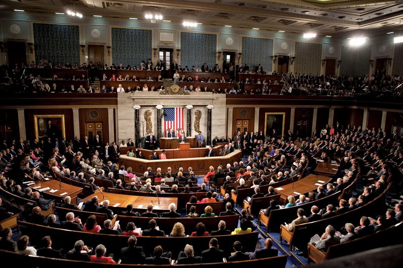The U.S. House of Representatives chamber