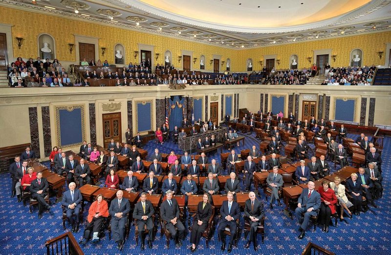 The U.S. Senate chamber